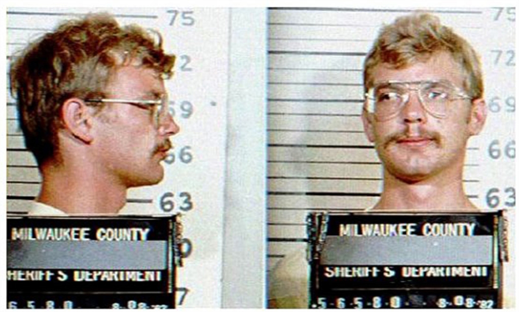 Jeffrey Dahmer mughsot from August 1982.