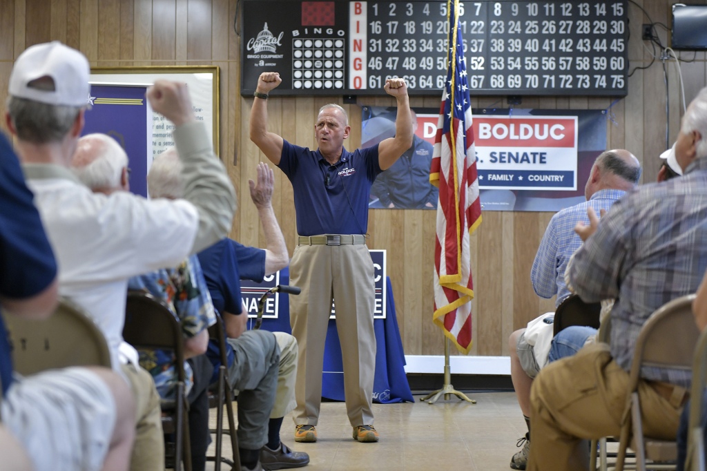 Bolduc is the Republican nominee for Senate in New Hampshire. 