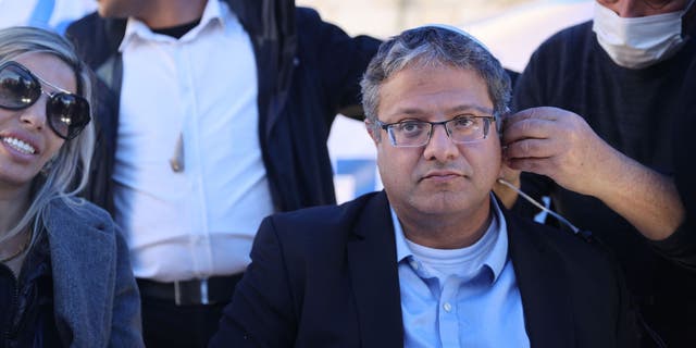 Israeli right-wing Knesset member Itamar Ben-Gvir in Jerusalem. (Mostafa Alkharouf/Anadolu Agency via Getty Images)