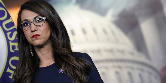 WASHINGTON, DC - JUNE 08: U.S. Rep. Lauren Boebert, R-CO, attends a House Second Amendment Caucus press conference at the U.S. Capitol on June 08, 2022 in Washington, DC.