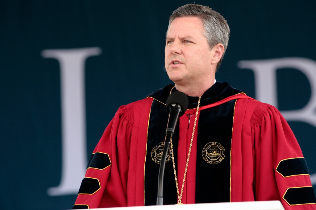 Falwell jr. was forced to resign from Liberty after the scandal was made public.