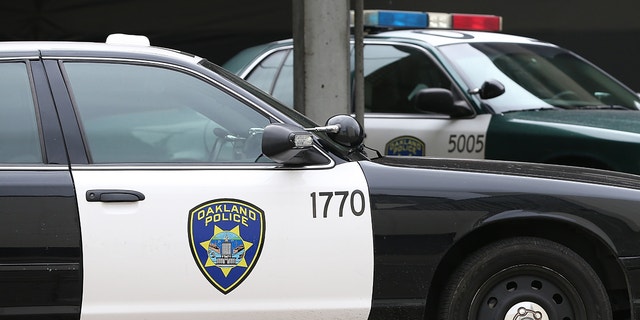 Oakland Police Department vehicles