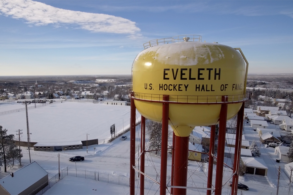 Eveleth, a small Minnesota town with a powerful hockey history aims for one last season of glory in "Hockeyland."