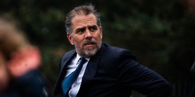 Hunter Biden during the White House Easter Egg Roll on the South Lawn on April 18, 2022.