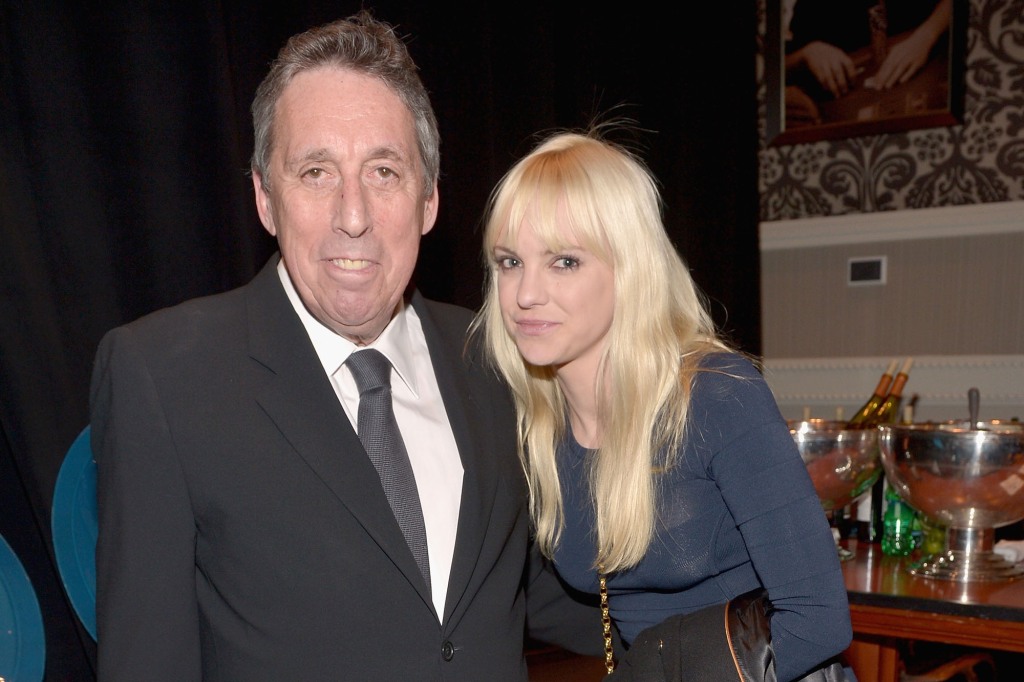 Lifetime Achievement Award winner Ivan Reitman (L) and actress Anna Faris attend The CinemaCon Big Screen Achievement Awards brought to you by The Coca-Cola Company during CinemaCon, the official convention of the National Association of Theatre Owners, at The Colosseum at Caesars Palace on March 27, 2014 in Las Vegas, Nevada.