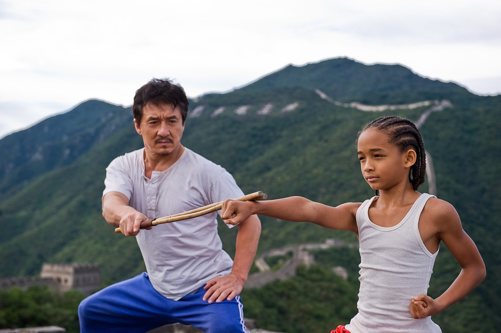 When Will Smith set out to remake "The Karate Kid" with his son Jaden (right, with Jackie Chan), he called Macchio after reading the actor's dismissive comments.