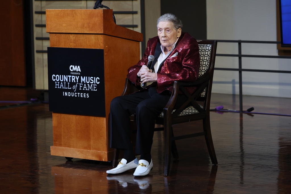 Jerry Lee Lewis at the Country Music Hall of Fame 2022.