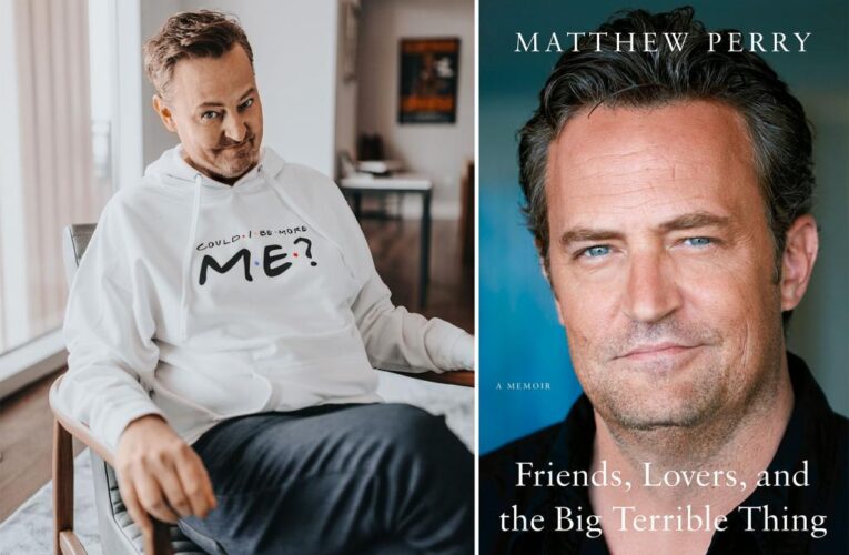 Matthew Perry opens up about addiction in new memoir