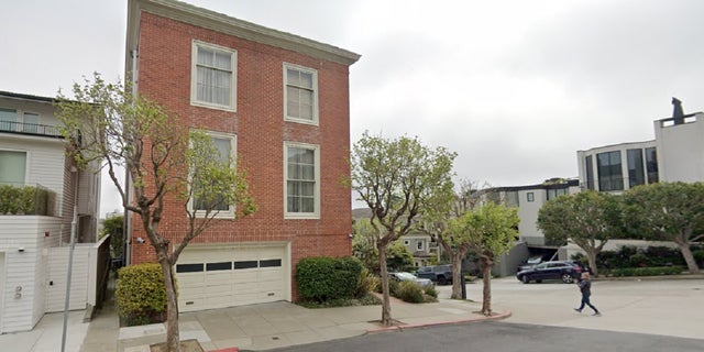 Paul and Nancy Pelosi's sprawling Pacific Heights, San Francisco home. 