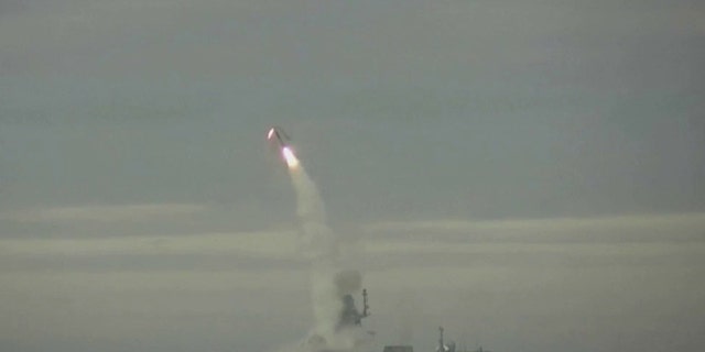 Russia claims it tested a hypersonic Zircon cruise missile in the Barents Sea, Saturday, May 28, 2022.