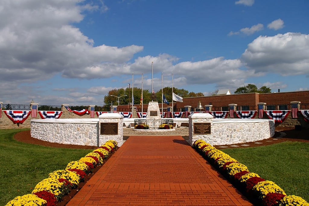 The National Fallen Firefighters Memorial in Maryland lowered its flags half-staff in honor of Curtis Brown and Brendan Torres.