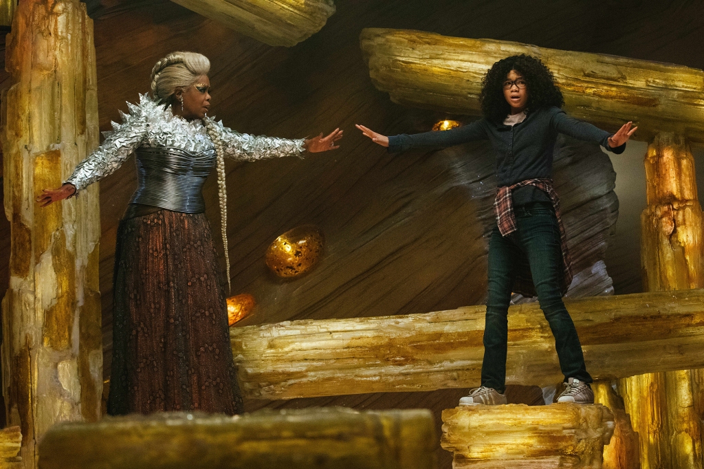 A screenshot of the movie "A Wrinkle in Time."