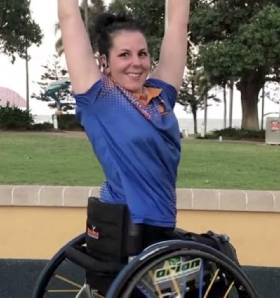 Disabled Australian woman Natalie Curtis