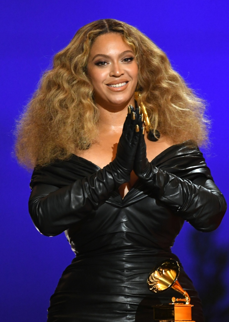 Beyoncé accepts the Best Rap Performance award for 'Savage' onstage during the 63rd Annual GRAMMY Awards at Los Angeles 