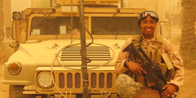 Jennifer-Ruth Green while stationed in Baghdad, Iraq.