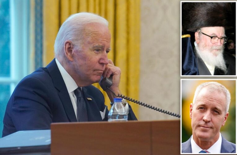 Joe Biden urges NY rabbi to back Sean Patrick Maloney