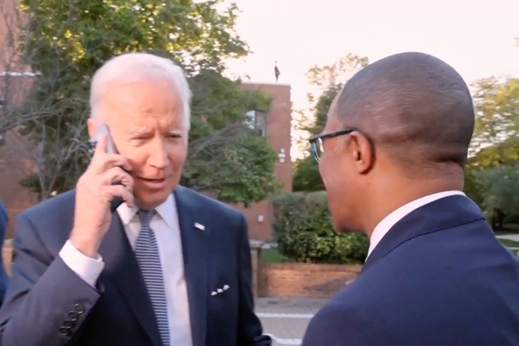 President Biden told MSNBC's Jonathan Capehart that he is "functioning" well. 