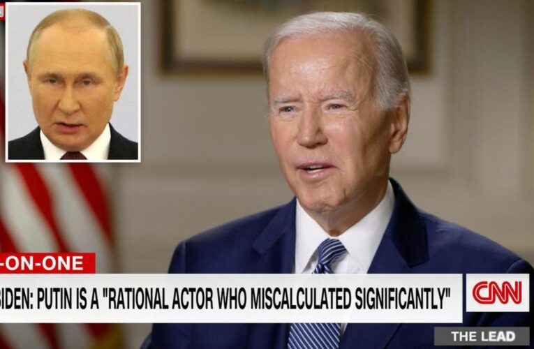 Biden calls Putin ‘rational actor’ who has been ‘irrational’