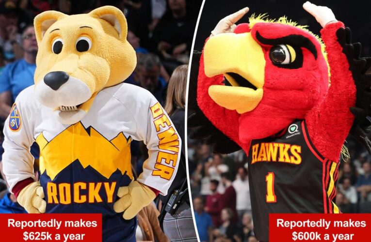 Inside the wild and dangerous world of pro sports mascots