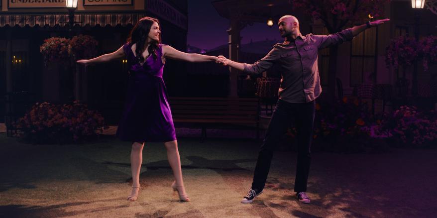 Cecily Strong and Keegan-Michael Key in “Schmigadoon!”