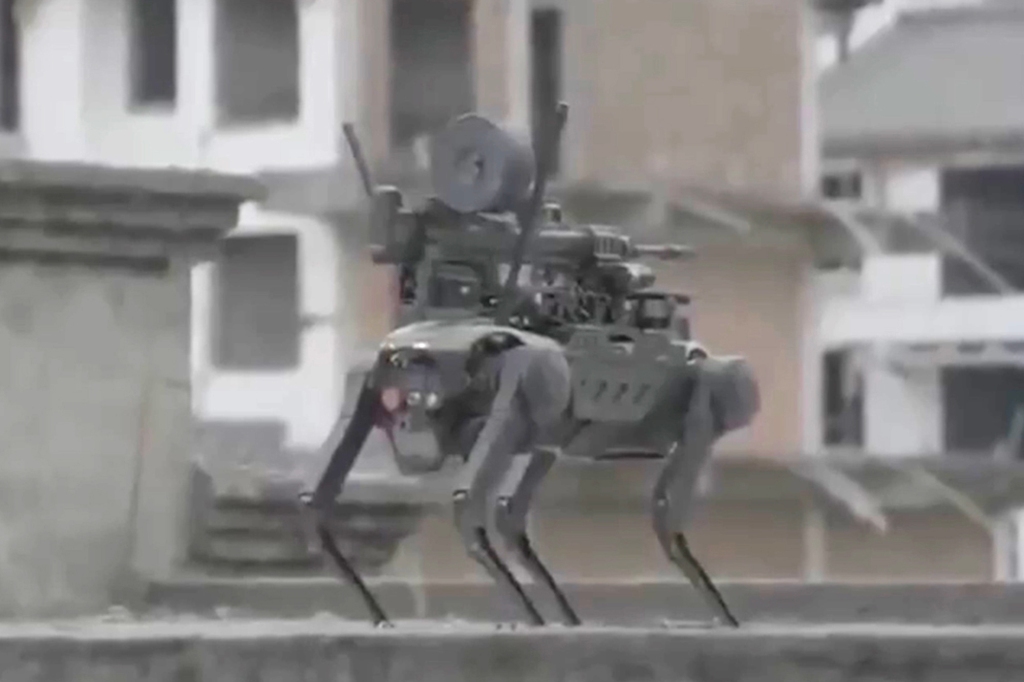 robot attack dog