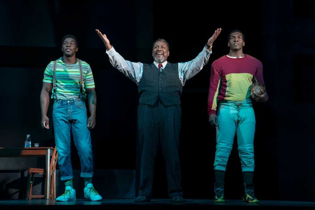 Wendell Pierce and Sharon D Clarke are Willy and Linda Loman in "Death of a Salesman" on Broadway. 