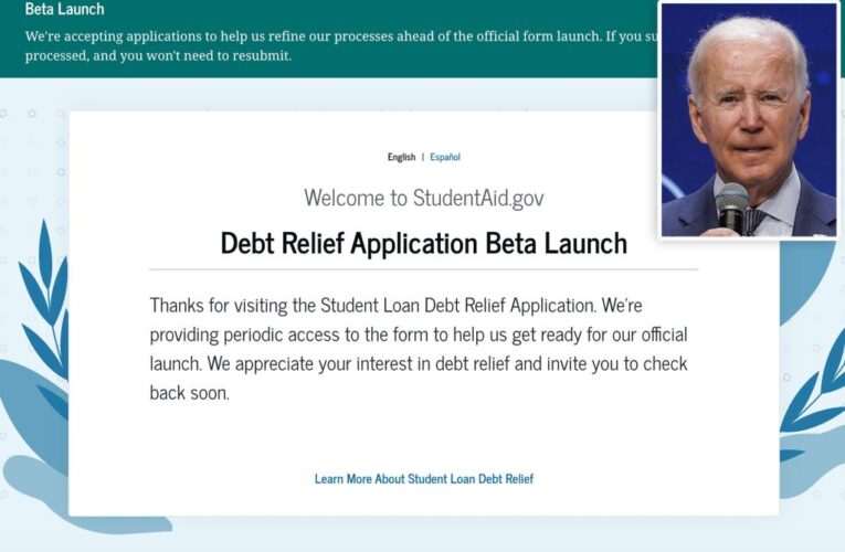US Dept. of Education launches beta test on student loan application