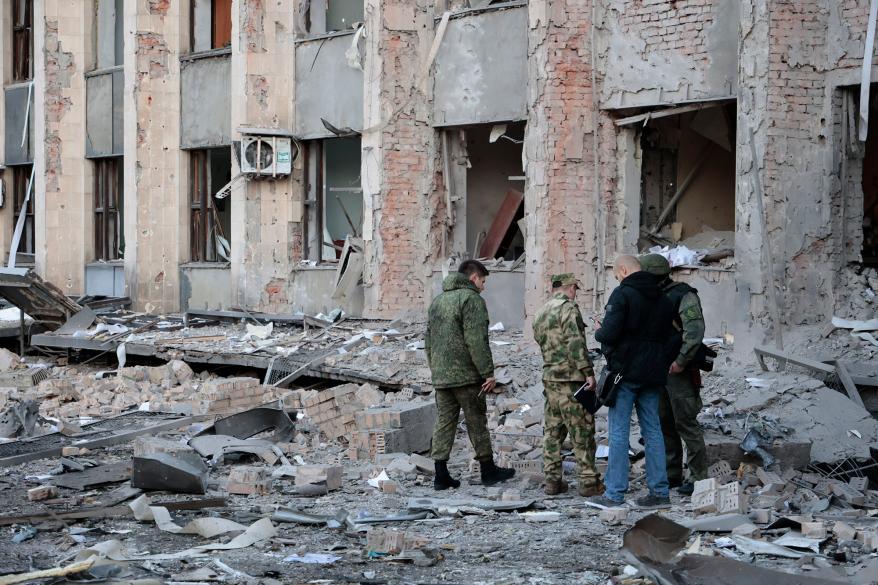 Ukrainian officials have not claimed responsibility for the attack.