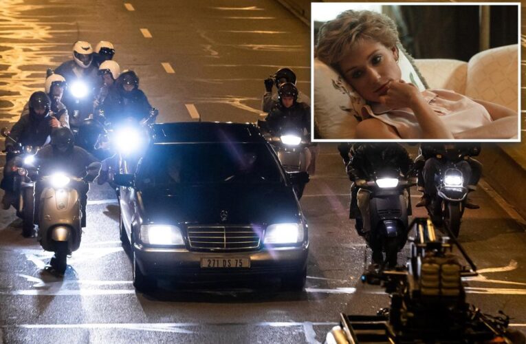 New ‘The Crown’ photos show Princess Diana death scene