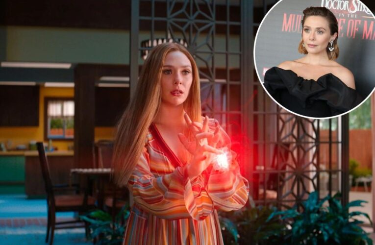 Elizabeth Olsen finds it ’embarrassing’ filming Marvel scenes