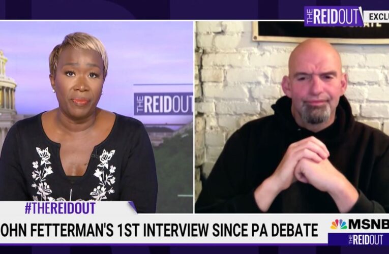 Fetterman tells Joy Reid he’ll be ‘much better’ in January and ‘fit’ to serve