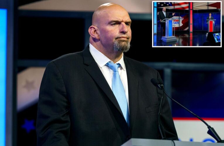 Fetterman’s speech difficulties on display in only debate with Oz
