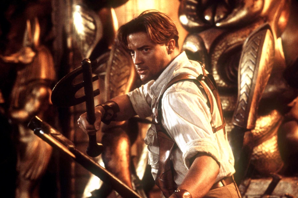 Brendan Fraser in "The Mummy Returns" in 2001.