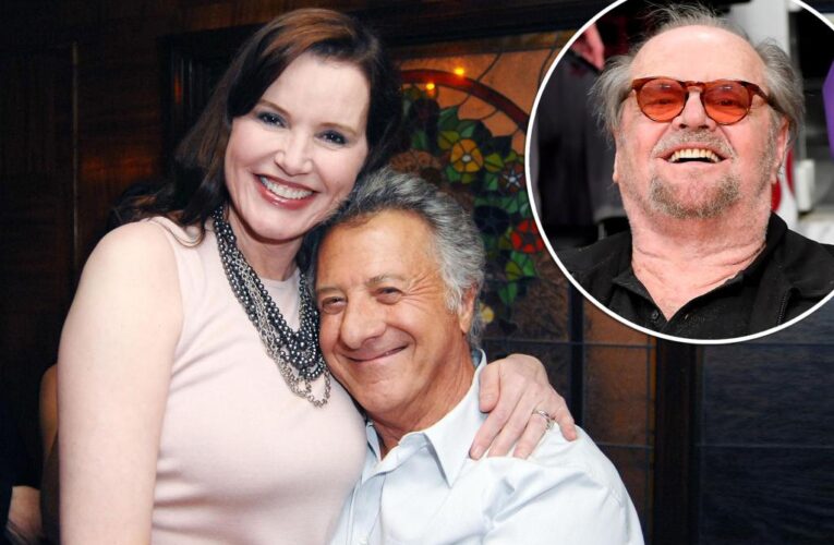 Geena Davis dodged Jack Nicholson’s advances with Dustin Hoffman’s advice