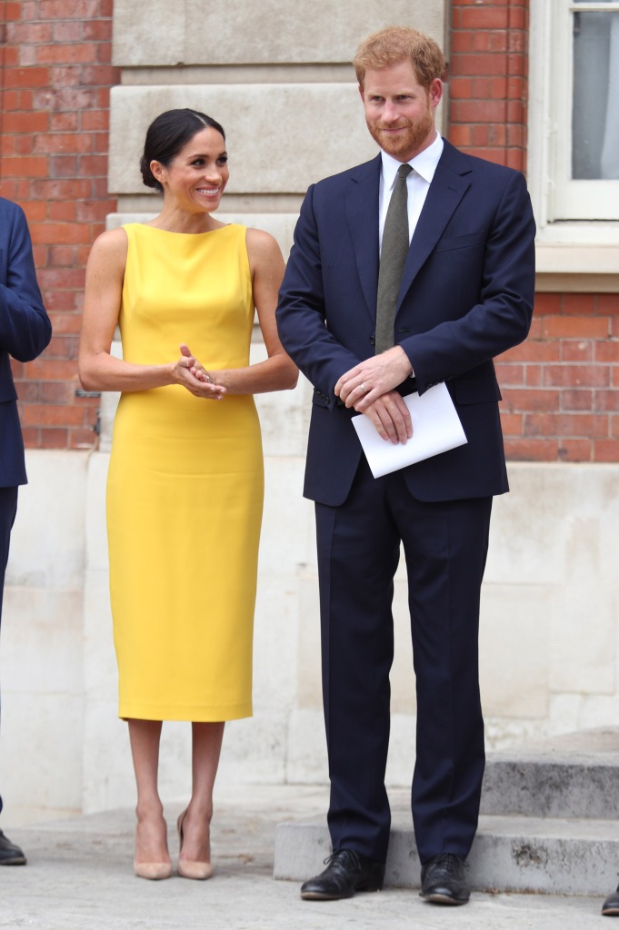 Meghan and Harry seen in 2018.