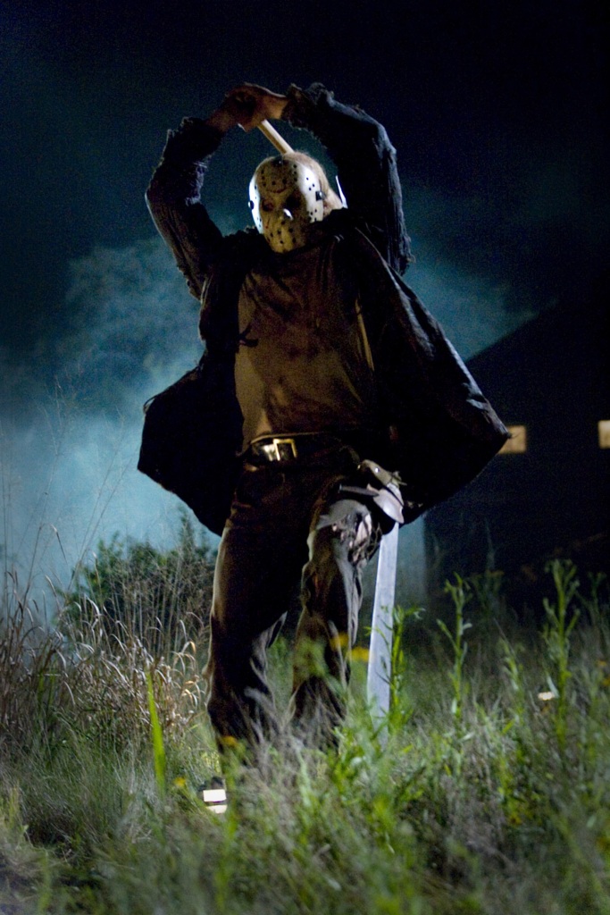  Derek Mears, as Jason Voorhees, 2009.