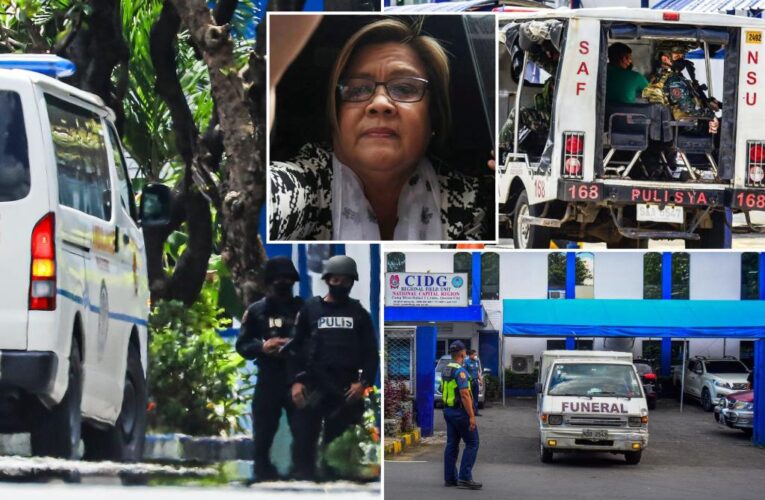 Philippine ex-senator Leila de Lima briefly held hostage in jail rampage