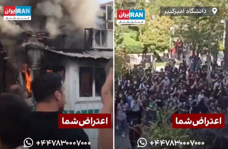 Two killed as Iranians protest regime, chanting ‘Mullahs get lost!’
