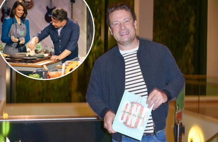 Chef Jamie Oliver claims he takes on ‘feminine traits’ when he cooks