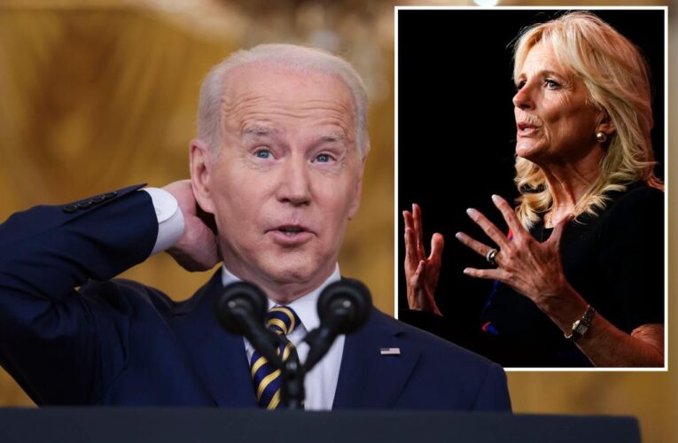 Jill Biden ripped WH staffers for not stopping Joe’s solo presser