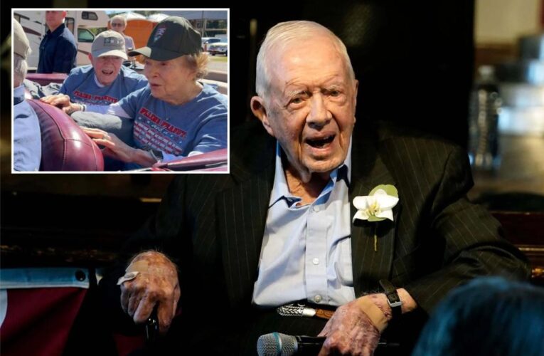 Former President Jimmy Carter celebrates 98th birthday