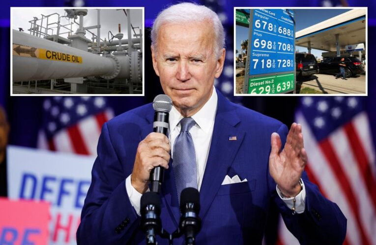 Biden set to announce new release from oil reserve: report