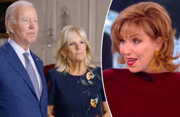 Joe Biden fawns over Joy Behar as ‘The View’ star turns 80
