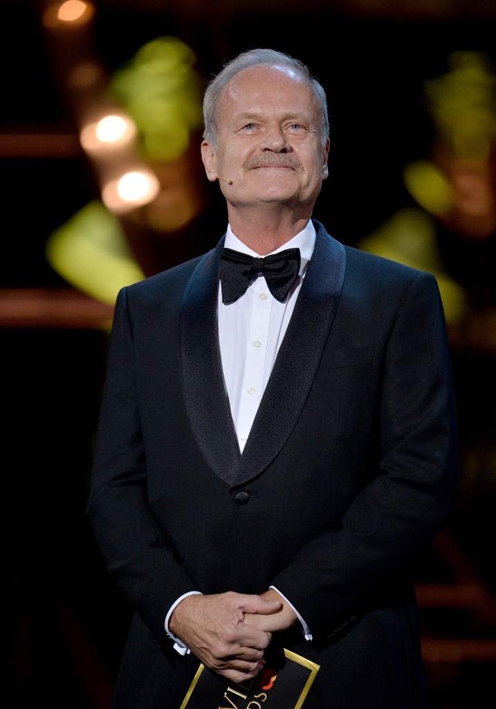 A picture of Kelsey Grammer on stage during the Olivier Awards in 2019.