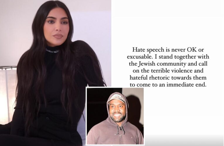 Kardashian family slams Kanye West’s anti-Semitic comments