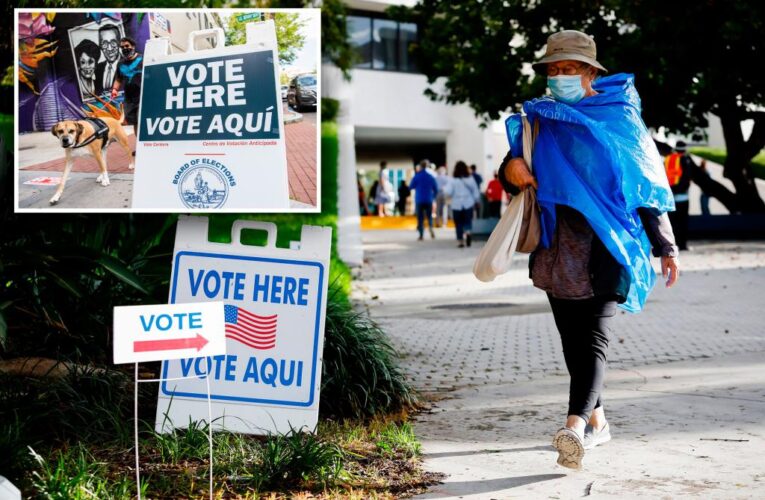 Democrats’ edge with Latino voters eroding as GOP picks up support: poll