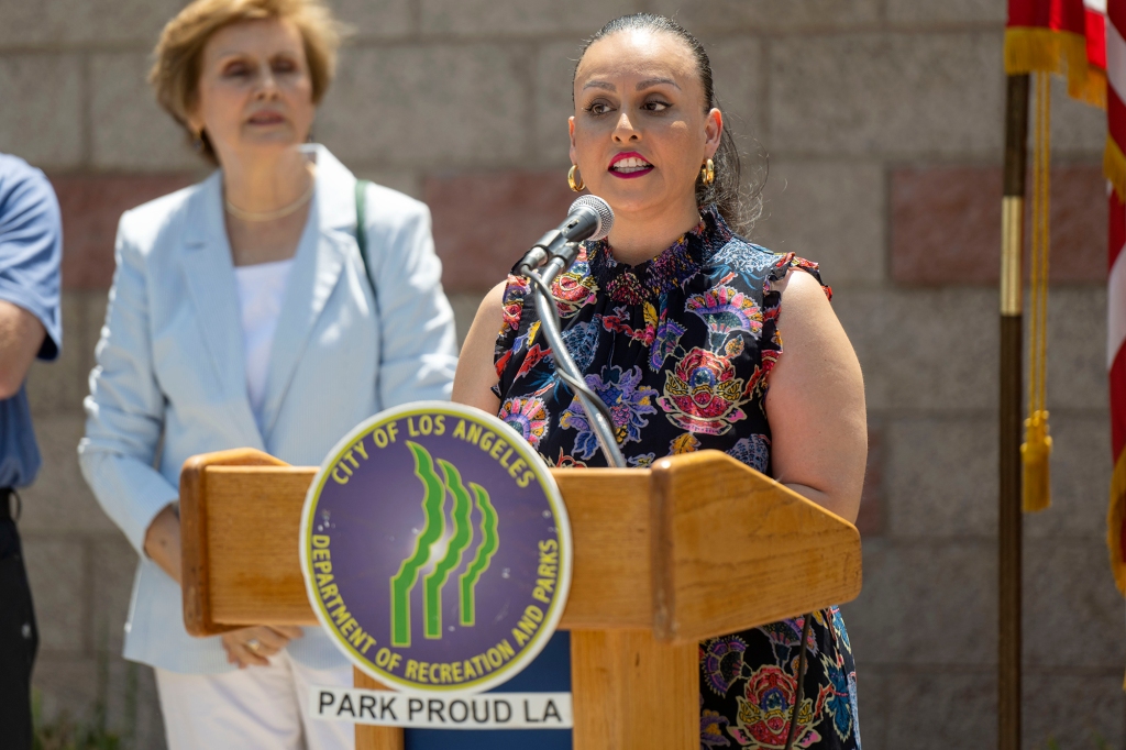 Nury Martinez seen at a June 2022 public event