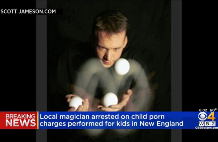 New England magician Scott Jameson charged with child porn