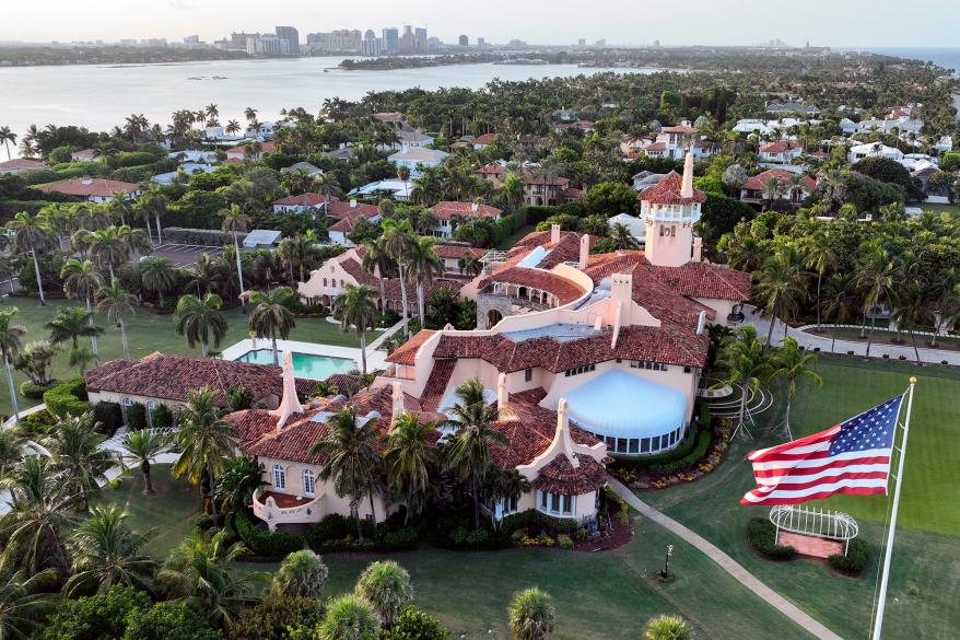 The raid of Donald Trump's Mar-a-lago estate took place on August 8, 202 the former president removed documents from the White House. ​
