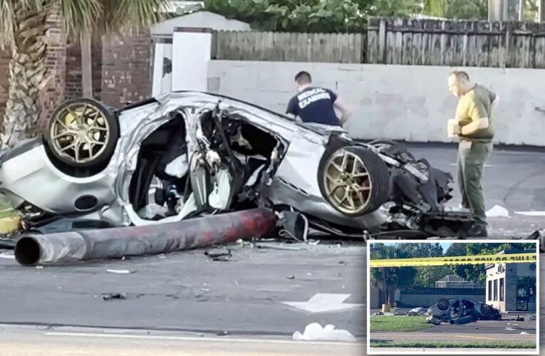 One dead after three Florida teens crash stolen Maserati